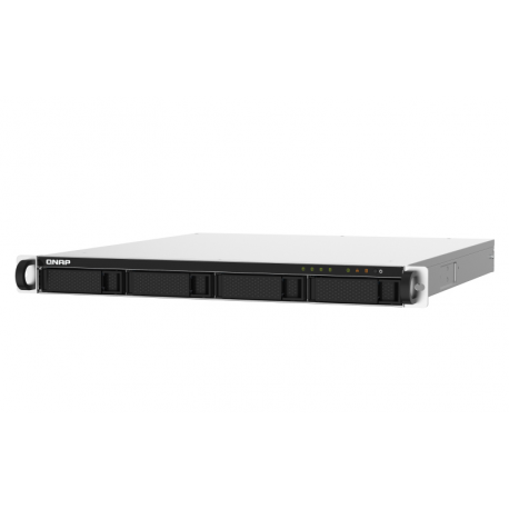 QNAP TS-432PXU-RP - NAS server - 4 bays - rack-mountable - SATA 6Gb / s - RAID 0, 1, 5, 6, 10, JBOD - RAM 2 GB - Gigabit Ethernet  /  2.5 Gigabit Ethernet  /  10 Gigabit Ethernet - iSCSI support - 1U - 11