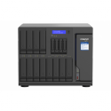 QNAP TVS-H1688X - NAS server - 16 bays - SATA 6Gb / s - RAID 0, 1, 5, 6, 10, 50, JBOD, 5 hot spare, 6 hot spare, 60, 10 hot spare, RAID TP - RAM 32 GB - Gigabit Ethernet  /  2.5 Gigabit Ethernet  /  10 Gigabit Ethernet - iSCSI support