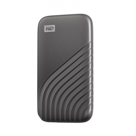 WD My Passport SSD WDBAGF0020BGY - SSD - encrypted - 2 TB - external (portable) - USB 3.2 Gen 2 (USB-C connector) - 256-bit AES - space grey - 2