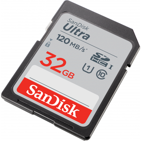 SanDisk Ultra - Flash memory card - 32 GB - UHS-I U1  /  Class10 - SDHC UHS-I - 3