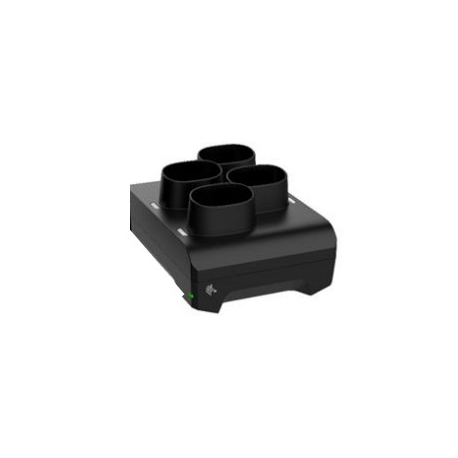 Zebra 4-Slot Battery ShareCradle - Battery charger - midnight black - for P / N: BTRY-CS60EAB0E-04, BTRY-CS60EABHE-0B - 1