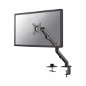 Neomounts by Newstar FPMA-D650 - Mounting kit - for LCD display (full-motion) - black - screen size: 17"-27" - clamp mountable, grommet, desk-mountable