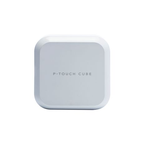 Brother P-Touch Cube Plus PT-P710BT - Label printer - thermal transfer - Roll (2.4 cm) - 180 x 360 dpi - up to 20 mm / sec - USB 2.0, Bluetooth 2.1 EDR - cutter - 9