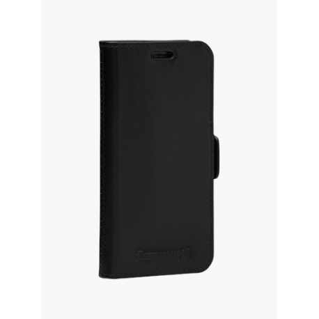 dbramante1928 Copenhagen Slim - Flip cover for mobile phone - full-grain leather - black - for Apple iPhone 12 mini - 4