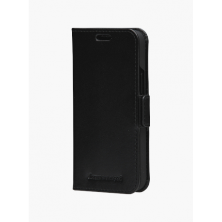 dbramante1928 Copenhagen Slim - Flip cover for mobile phone - full-grain leather - black - for Apple iPhone 12 mini - 10