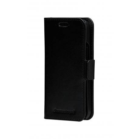 dbramante1928 Lynge - Flip cover for mobile phone - full-grain leather - black - for Apple iPhone 12 mini - 8