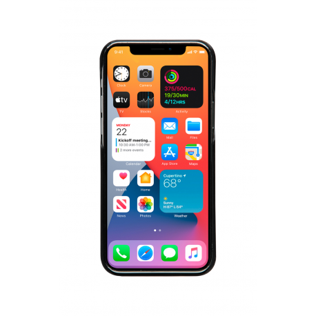 dbramante1928 Lynge - Flip cover for mobile phone - full-grain leather - black - for Apple iPhone 12 mini - 10