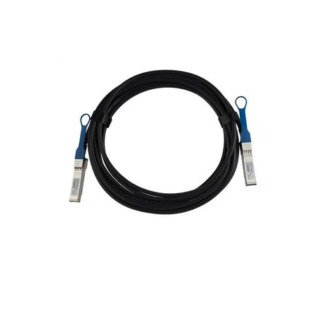 StarTech.com HPE JG081C Compatible 5m 10G SFP+ to SFP+ Direct Attach Cable Twinax, 10GbE SFP+ Copper DAC 10Gbps Low Power Passive Mini GBIC / Transceiver Module DAC, Firepower, 5500, SFP+ - Lifetime Warranty (JG081CST) - 10GBase direct attach cable - SFP+ latched to SFP+ latched - 5 m - twinaxial - SFF-8431 / SFF-8432 - passive - black - 1