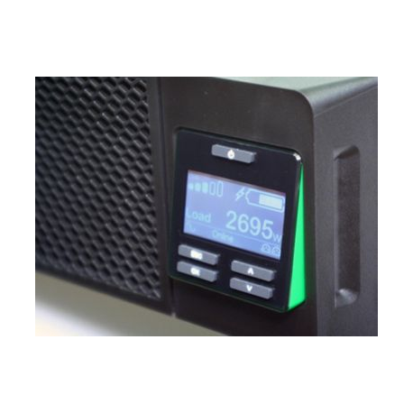 APC Smart-UPS SRT 1000VA RM - UPS (rack-mountable) - AC 230 V - 1000 Watt - 1000 VA - Ethernet 10 / 100, RS-232, USB - output connectors: 6 - PFC - 2U - black - with APC UPS Network Management Card AP9631 - 6