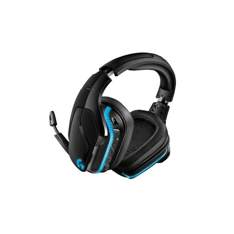 Logitech Gaming Headset G935 - Headset - 7.1 channel - full size - 2.4 GHz - wireless - 3.5 mm jack - black, blue - 4