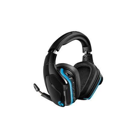 Logitech Gaming Headset G935 - Headset - 7.1 channel - full size - 2.4 GHz - wireless - 3.5 mm jack - black, blue - 6