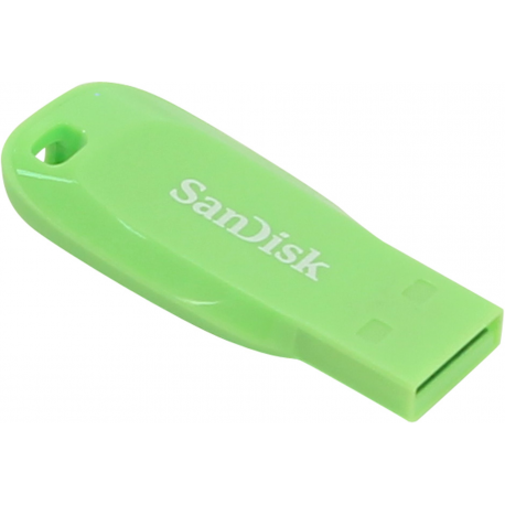 SanDisk Cruzer Blade - USB flash drive - 32 GB - USB 2.0 - electric green - 2
