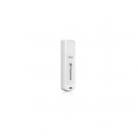 Transcend JetFlash 730 - USB flash drive - 128 GB - USB 3.0 - white - 4