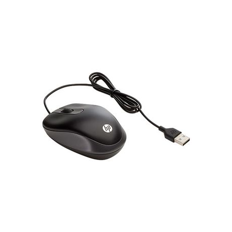 HP Travel - Mouse - right and left-handed - optical - 2 buttons - wired - USB - for Chromebook x360; ProBook 44X G7; ProBook x360; Stream Pro 11 G4; ZBook Power G9 - 2