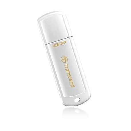 Transcend JetFlash 730 - USB flash drive - 32 GB - USB 3.0 - white - 4