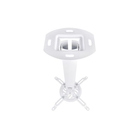 Multibrackets M Universal Projector Ceilingmount I - Mounting kit (tilt ceiling mount) - for projector - white - ceiling mountable - 2