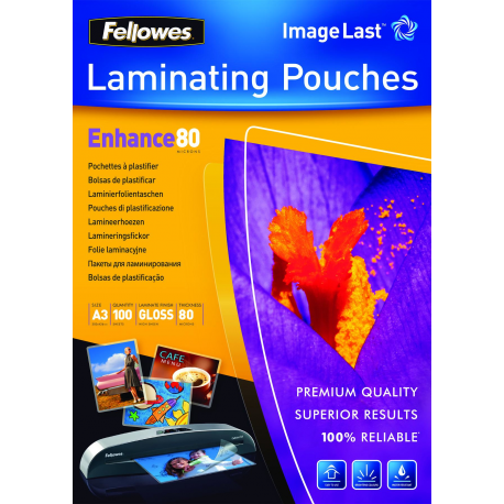 Fellowes - A3 (297 x 420 mm) lamination pouches - 1