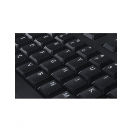 Dell KB522 - Keyboard - USB - QWERTY - US International - black - for Inspiron 17R 7720; Latitude D630; OptiPlex 30XX, 50XX, 5250, 9020; Precision 3240, 3650 - 7