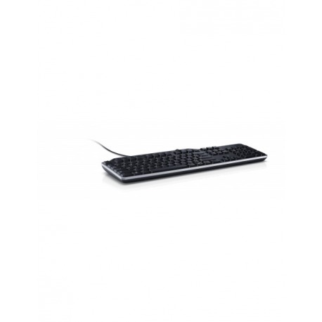 Dell KB522 - Keyboard - USB - QWERTY - US International - black - for Inspiron 17R 7720; Latitude D630; OptiPlex 30XX, 50XX, 5250, 9020; Precision 3240, 3650 - 12