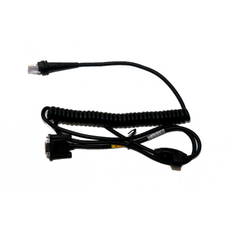Honeywell - Serial cable - DB-9 (M) - 3 m - coiled - black - 2