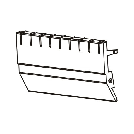 Zebra - Front bezel - 2