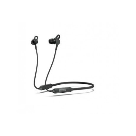 Lenovo - Earphones with mic - in-ear - neckband - Bluetooth - wireless - black - for IdeaPad 1 14; 3 14; ThinkPad L13 Yoga Gen 3; P1 Gen 5; T14s Gen 3; X1 Nano Gen 2 - 0