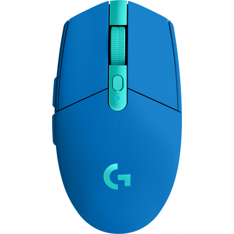 Logitech G G305 - Mouse - optical - 6 buttons - wireless - LIGHTSPEED - USB wireless receiver - blue - 0