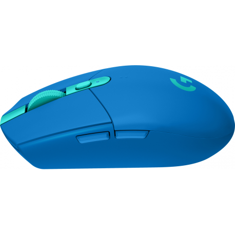 Logitech G G305 - Mouse - optical - 6 buttons - wireless - LIGHTSPEED - USB wireless receiver - blue - 5
