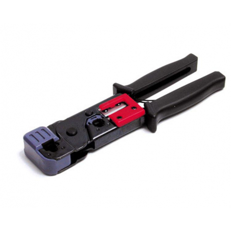 StarTech.com RJ45 RJ11 Crimp Tool with Cable Stripper - RJ45+RJ11 Strip & Crimp Tool - Crimp tool (RJ4511TOOL) - Crimp tool - for P / N: CRJ4550PK, WIRC6ASPATBL, WIRC6CMPBLU - 2