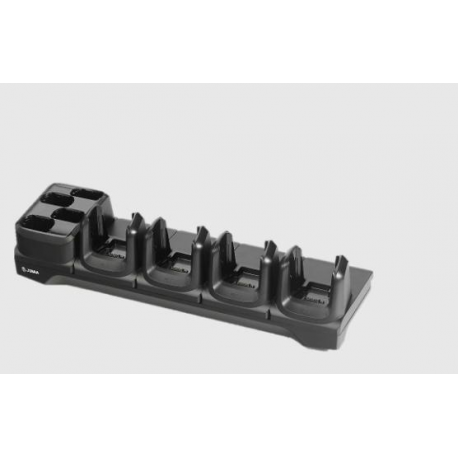 Zebra ShareCradle 4Slot - Charging cradle  /  battery charger - output connectors: 8 - for Zebra MC3300, MC3300ax, MC3300-G, MC3300x, MC3330R, MC3330XR, MC3390R, MC3390xR - 2