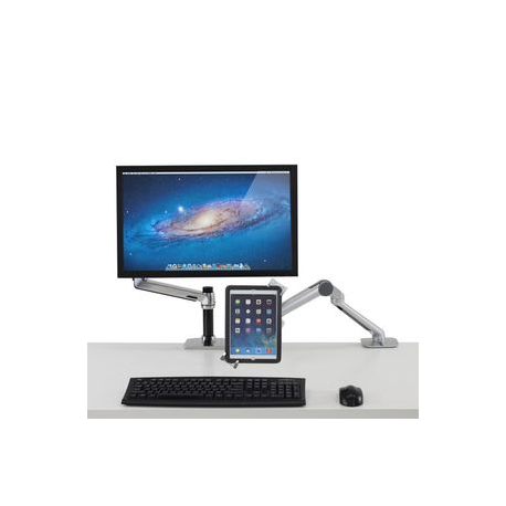 Ergotron - Mounting component (mount) - for tablet - lockable - metal, composite - screen size: 7.9"-13" - arm mountable - 1