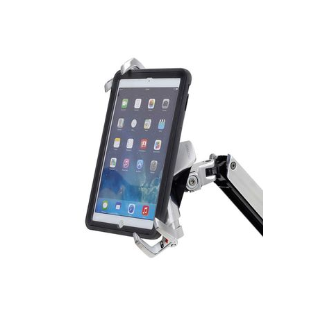 Ergotron - Mounting component (mount) - for tablet - lockable - metal, composite - screen size: 7.9"-13" - arm mountable - 2