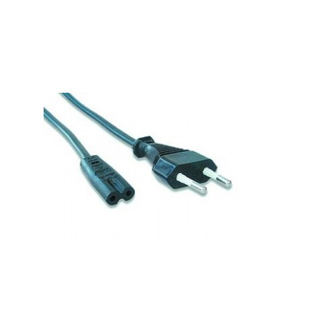 Gembird PC-184-VDE - Power cable - Europlug (M) to IEC 60320 C7 - 10 A - 1.8 m - molded - Europe - 1