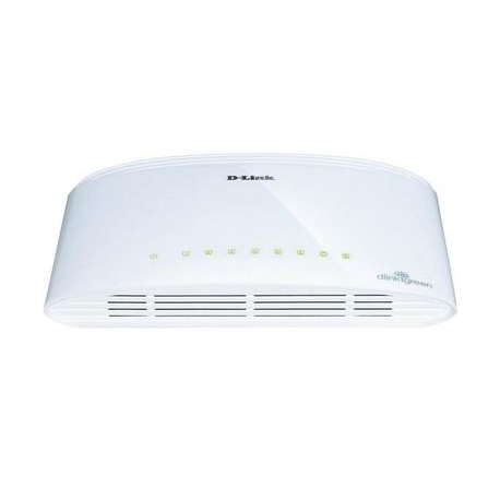 D-Link DGS 1008D - Switch - unmanaged - 8 x 10 / 100 / 1000 - desktop - 4