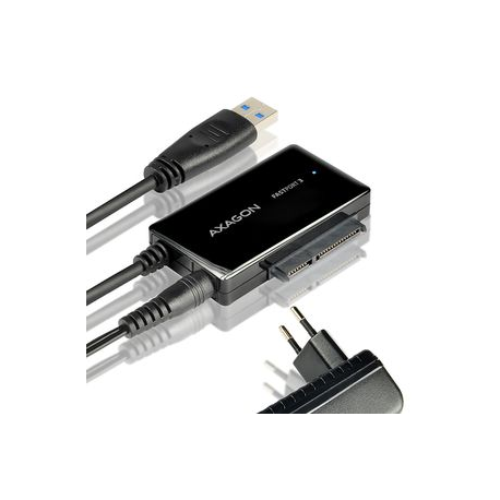 AXAGON ADSA-FP3 - Storage controller - 2.5", 3.5", 5.25" - SATA 6Gb/s - 600 MBps - USB 3.0 - 3