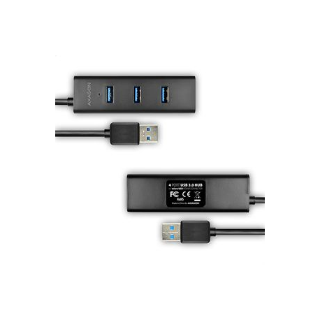 AXAGON HUE-S2BP - Hub - 4 x SuperSpeed USB 3.0 - desktop - 8