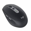 Logitech M590 Silent - Mouse - right-handed - optical - 7 buttons - wireless - Bluetooth, 2.4 GHz - USB wireless receiver - graphite tonal