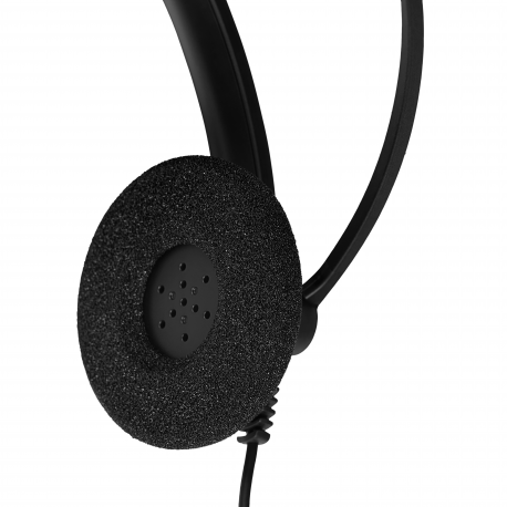 EPOS I SENNHEISER IMPACT SC 60 USB ML - Headset - on-ear - wired - USB - black with orange colour highlights - 5