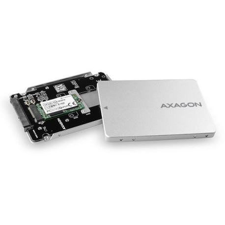 AXAGON RSS-M2SD - Storage bay adapter - 2.5" to M.2 - 3