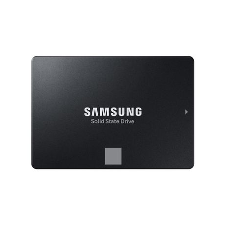 Samsung 870 EVO MZ-77E2T0B - SSD - encrypted - 2 TB - internal - 2.5" - SATA 6Gb / s - buffer: 2 GB - 256-bit AES - TCG Opal Encryption - 0