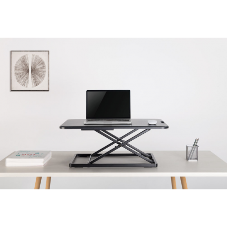 Neomounts NS-WS050 - Standing desk converter - rectangular - black - 8