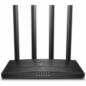 TP-Link Archer C6U - V1 - wireless router 4-port switch - 1GbE - Wi-Fi 5 - Dual Band