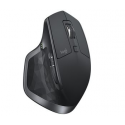 Logitech MX Master 2S - Mouse - laser - 7 buttons - wireless - Bluetooth, 2.4 GHz - Logitech Unifying receiver - graphite