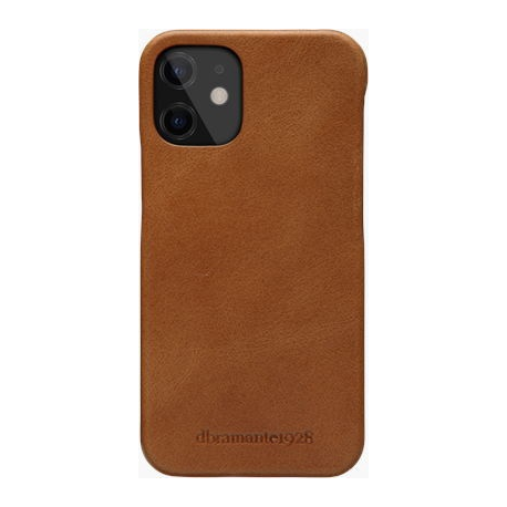 dbramante1928 Lynge - Flip cover for mobile phone - full-grain leather - tan - for Apple iPhone 12 mini - 5