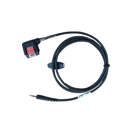 Zebra - Headphones cable - 1.09 m - for Zebra WT6000 Wearable Computer - 2