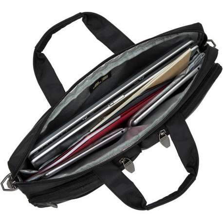 Riva Case Tiergarten 8550 - Notebook carrying case - 17.3" - black - 4