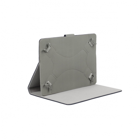 Riva Case Orly 3017 Universal - Flip cover for tablet - polyurethane leather - blue - 10.1" - 1