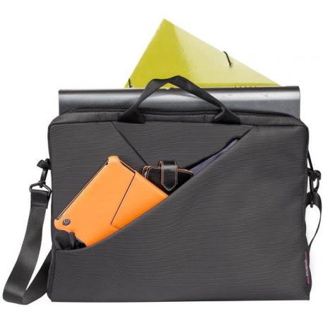 Riva Case Tivoli 8730 - Notebook carrying case - 15.6" - grey - 4