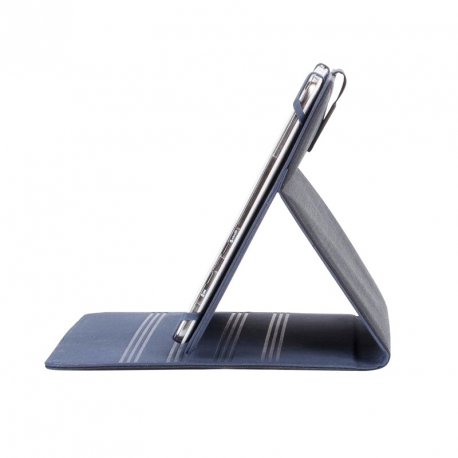 Riva Case Biscayne 3317 Universal - Flip cover for tablet - polyester - black - 10.1" - 2