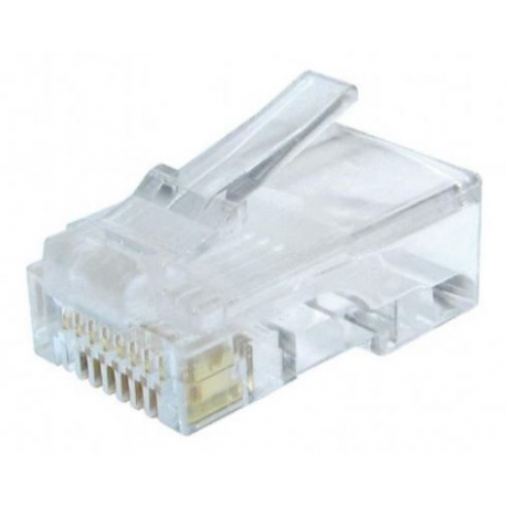 cablexpert - Network connector - RJ-45 (M) - unshielded - CAT 6 (pack of 10) - 2